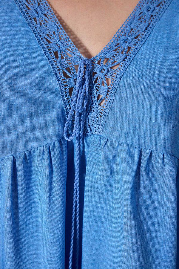 Womensecret Blue Kaftan dress bleu