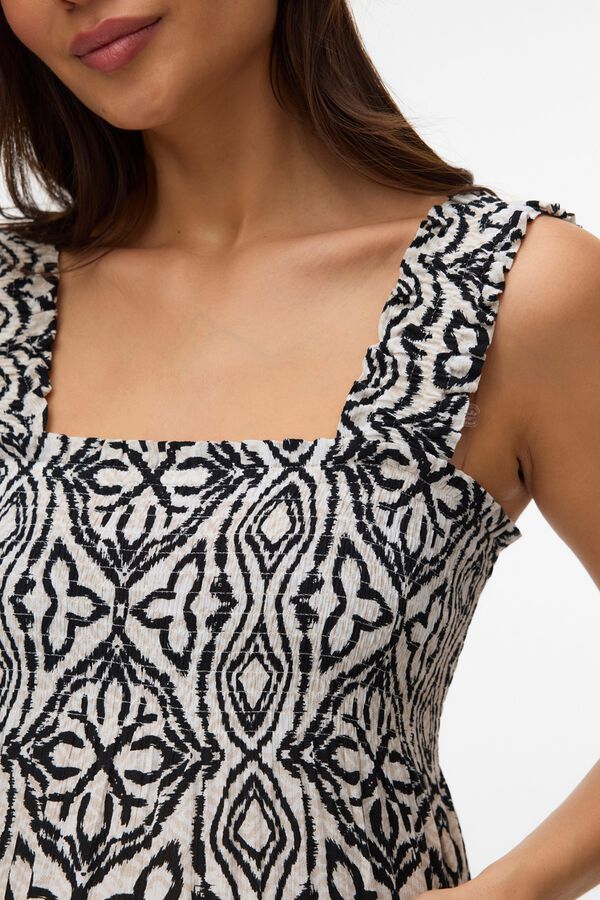 Mamalicious Strappy long dress grey