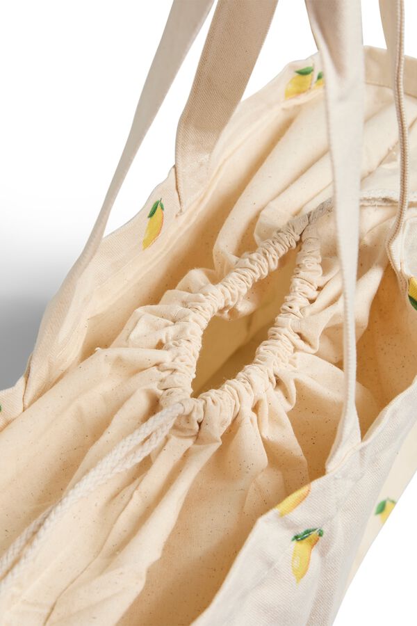 Pieces Sac fourre-tout en coton biologique imprim&eacute;