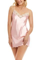 Ivette Bridal Satin-kurzes Nachthemd Sabela Rosa