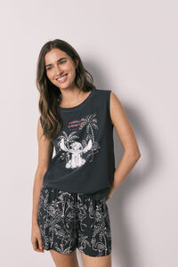 Women'secret Stitch sleeveless cotton short pyjamas