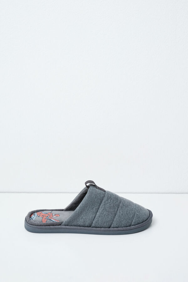 Women'secret Men's Spiderman slippers grey