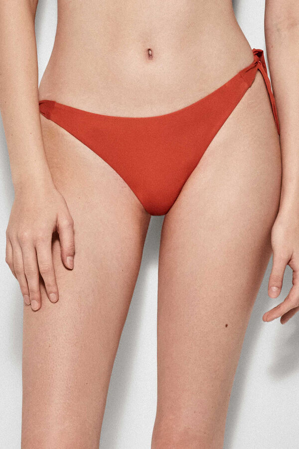 Womensecret Adjustable bikini bottoms rouge