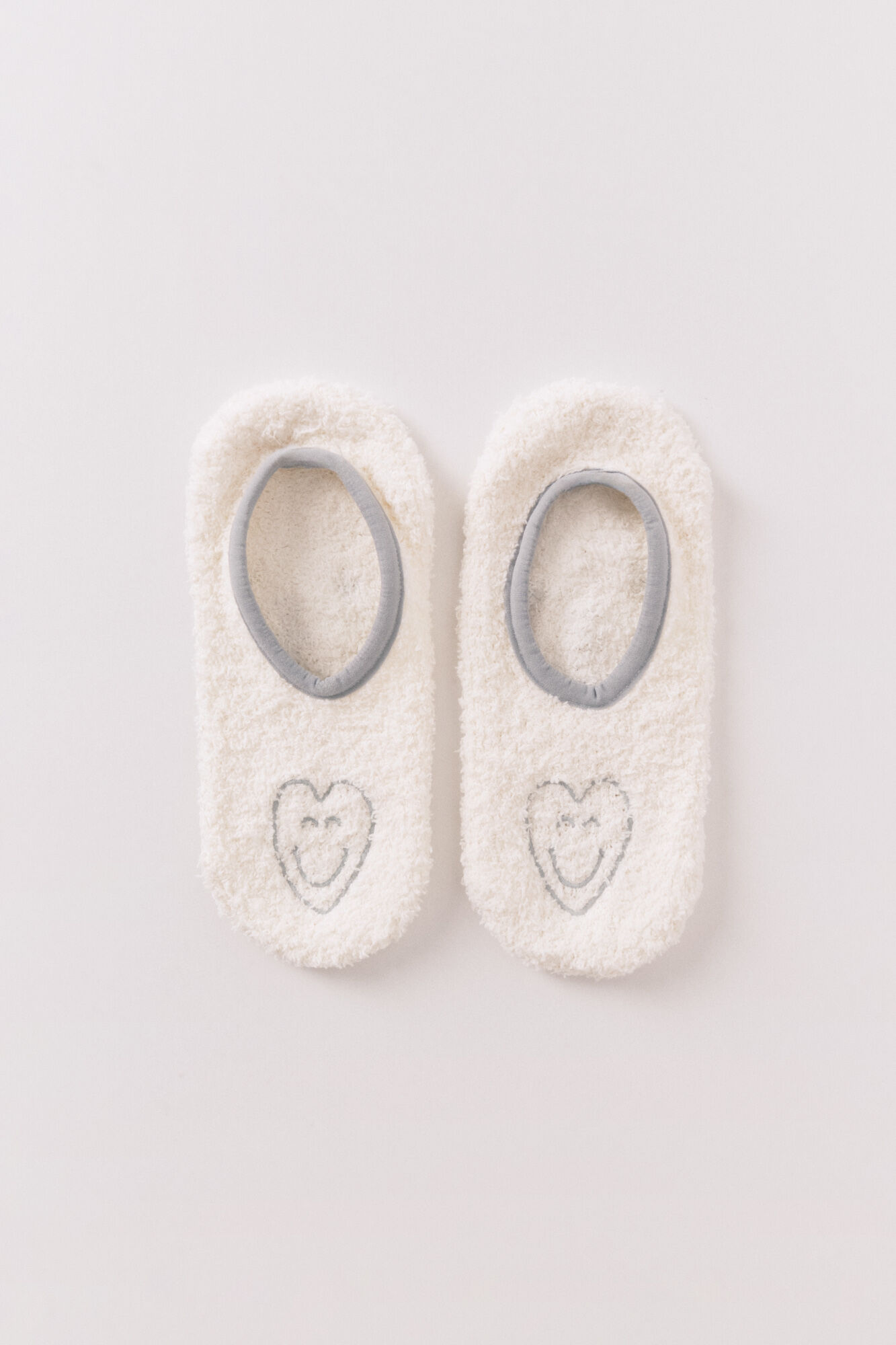 Women'secret Calcetines slip on Smiley beige