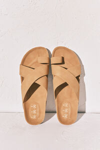 Women'secret Sand&aacute;lias bio de tiras cruzadas areia