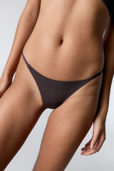 Black Limba String Jane chocolat nude