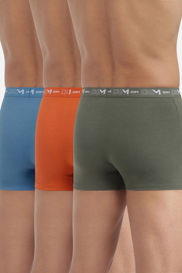 DIM Pack 3 bóxers algodón estampado