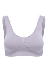 Only Play Soutien desportivo sem costura com estampa de borboleta. rosa