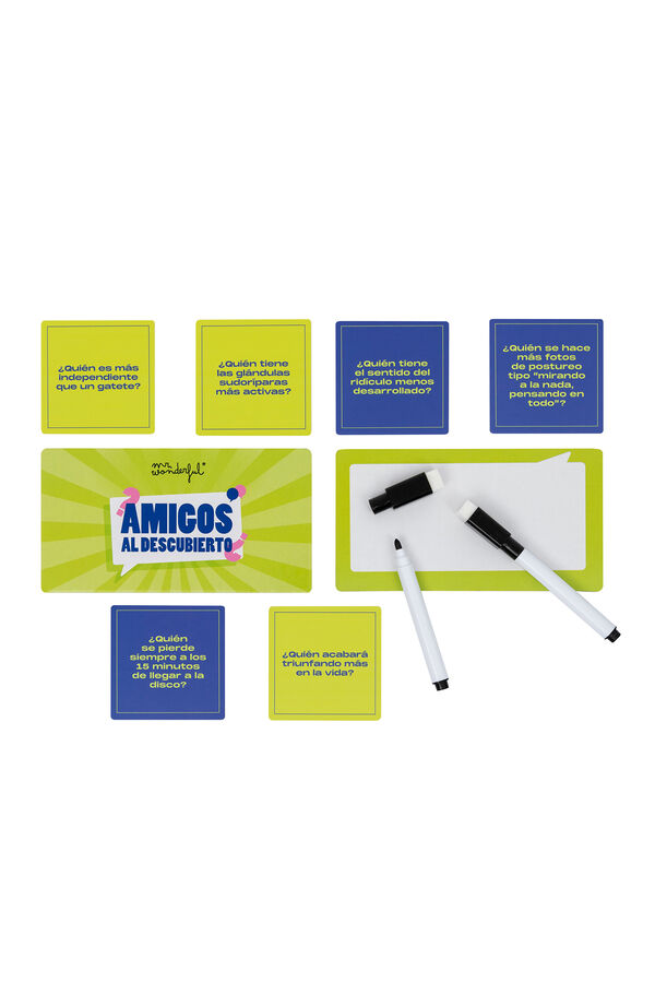 Mr. Wonderful Juego de cartas - Amigos al descubierto estampado