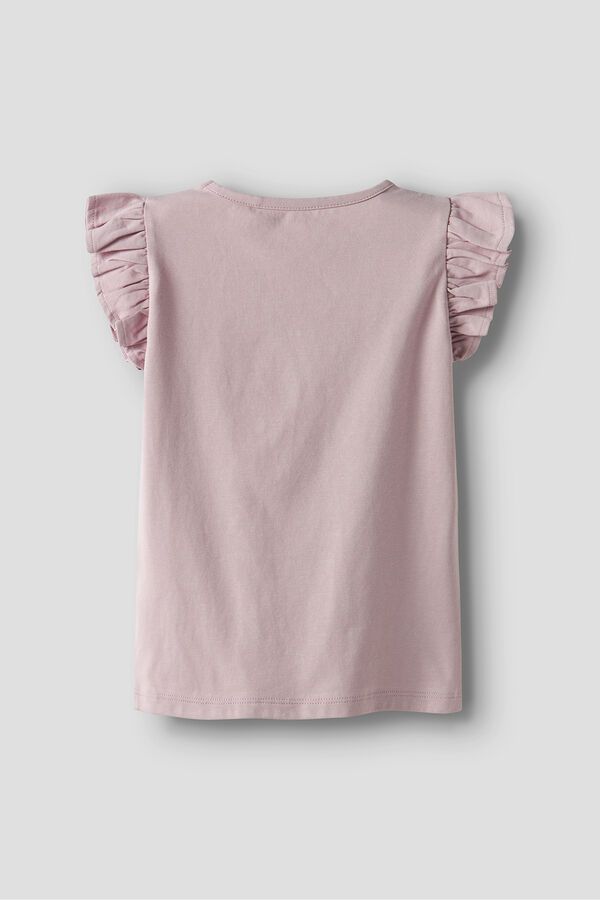 Name it Camiseta da menina congelada rosa