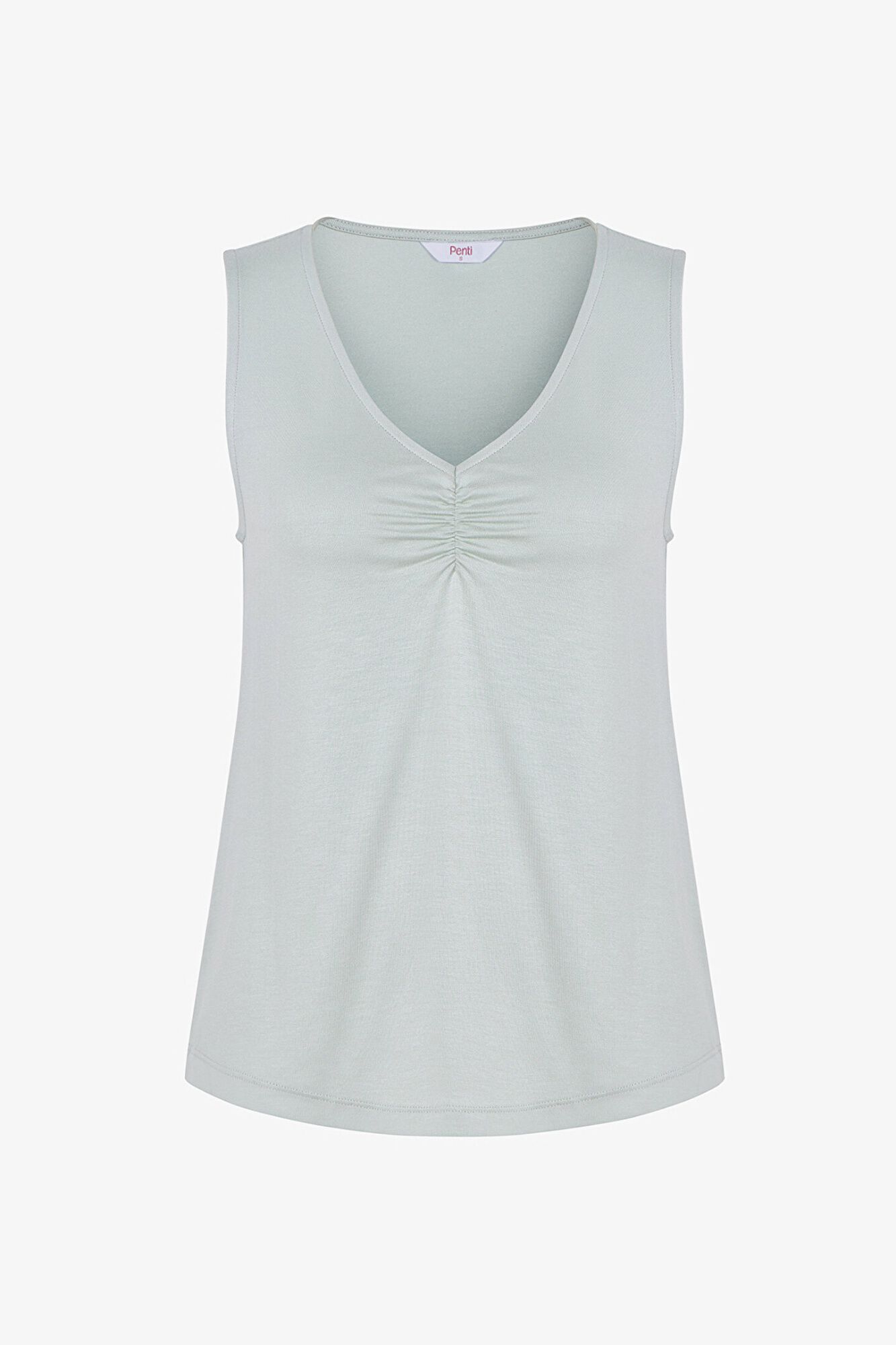 Penti Camiseta sin mangas escote fruncido