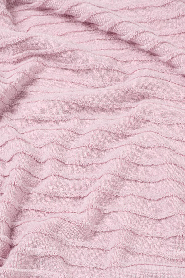 Womensecret Zero Twist BCI cotton bath towel rózsaszín