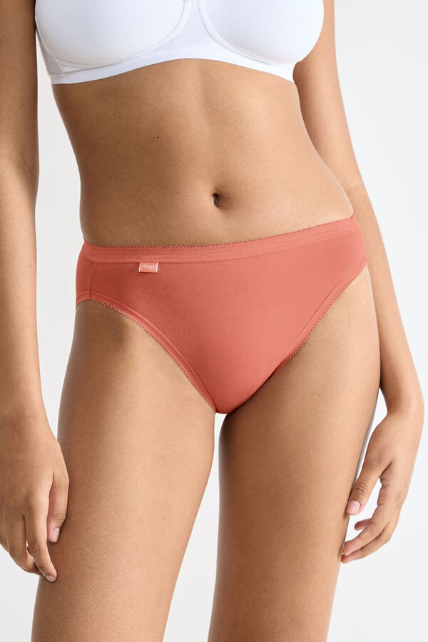 Sloggi Pack of 3 seamless panties piros