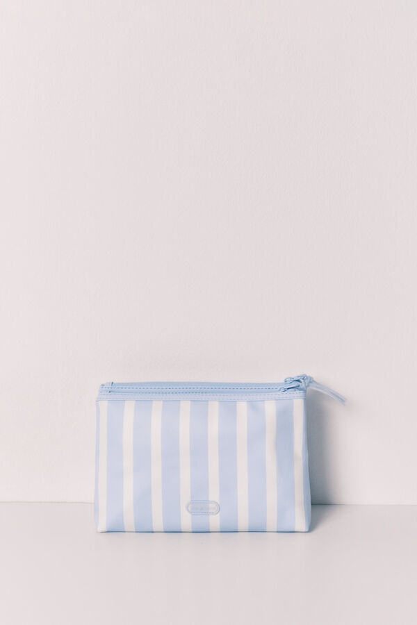 Women'secret Necessaire m&eacute;dia de riscas azul azul