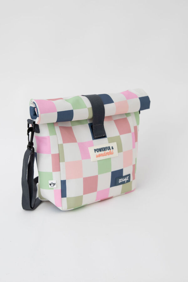 Mr. Wonderful Bolsa porta alimentos - Powerful & wonderful estampado