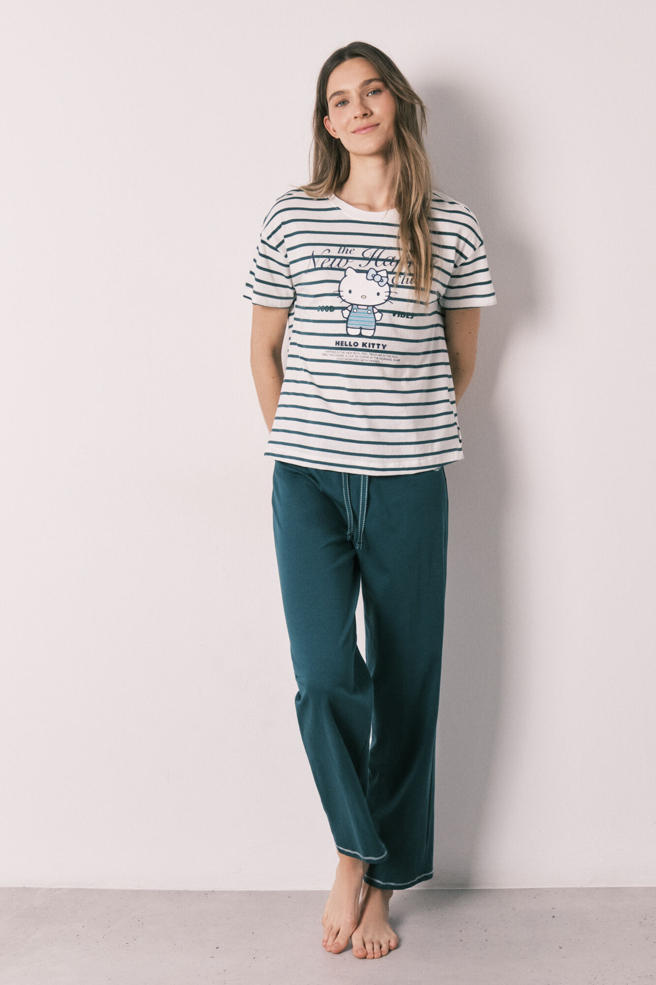 Women'secret Cotton short sleeve pyjamas HELLO KITTY