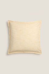Womensecret Linen-effect striped cotton cushion cover rávasalt mintás