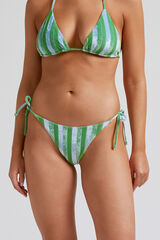 Womensecret Divino side-tie bikini bottoms mit Print