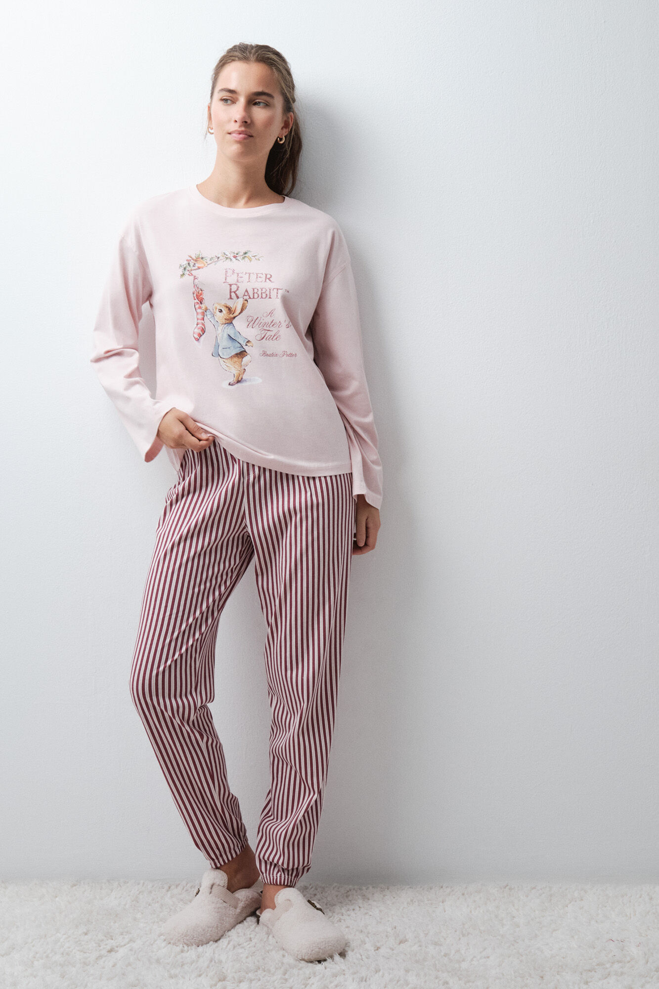 Women'secret Peter Rabbit cotton long pyjamas