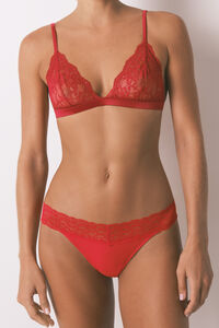 Women'secret Tanga tanga renda