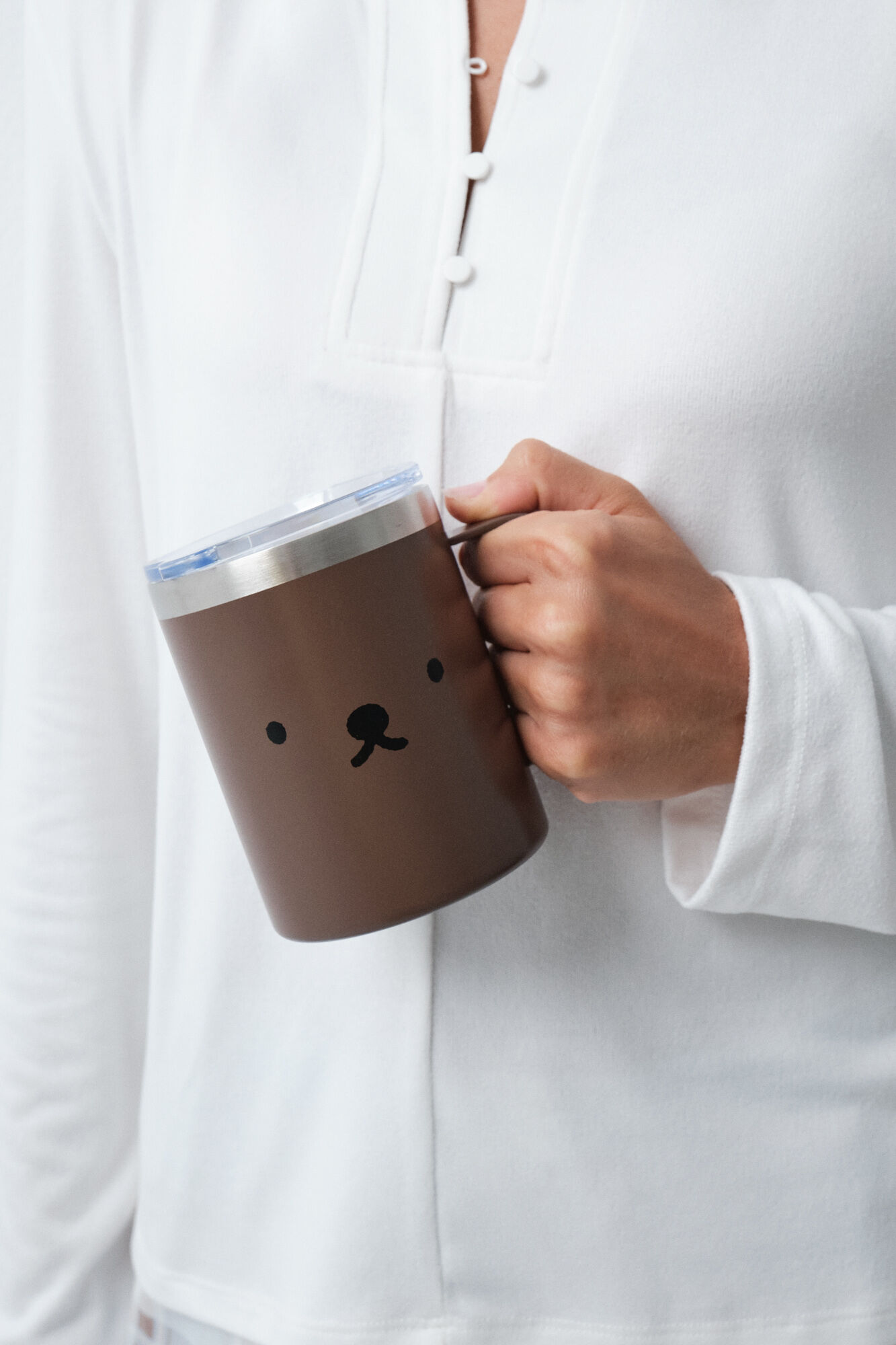 Women'secret Tasse en acier inoxydable ours