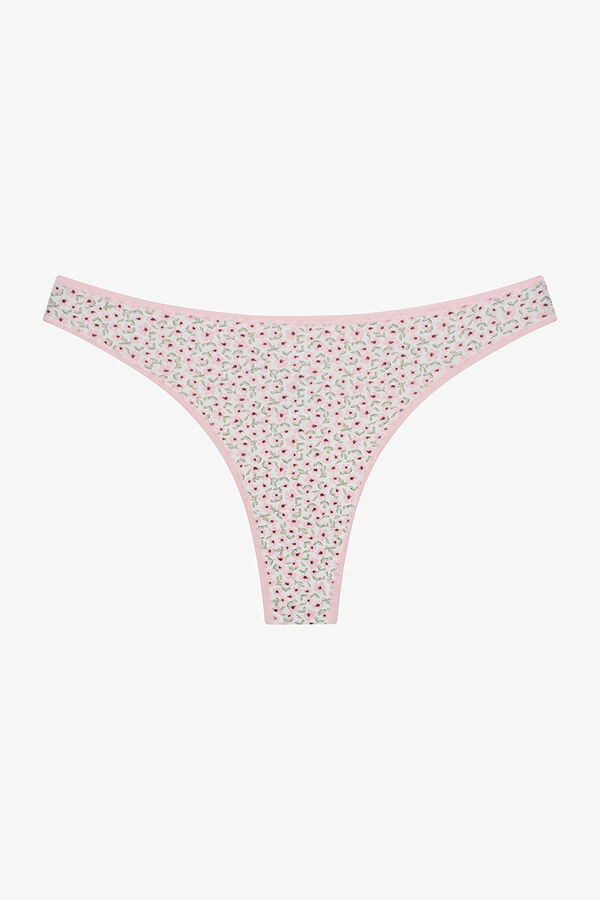 Penti Pack of 5 thongs printed