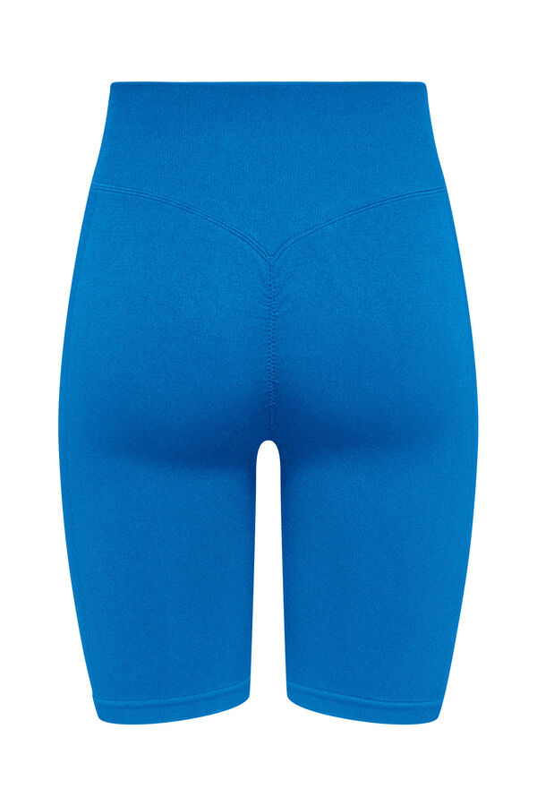 Only Play Scrunch-Biker-Leggings Blau