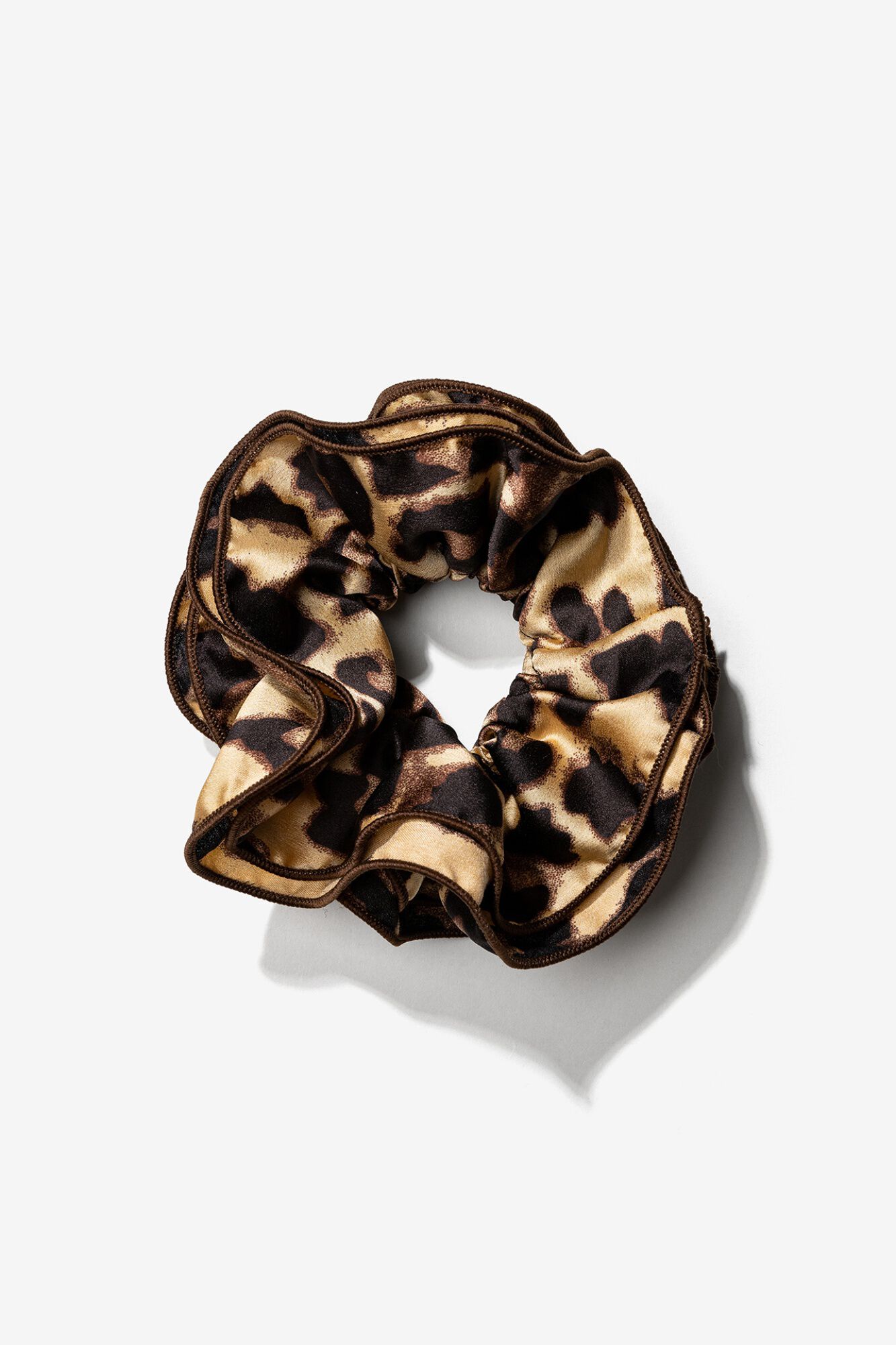 Vilanova El&aacute;stico de cabelo efeito leopardo brilhante