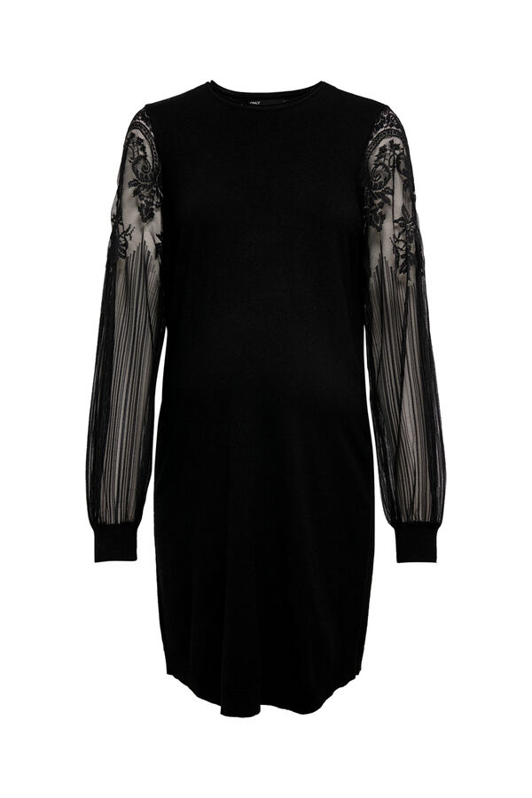 Only Maternity Vestido de cocktail de pr&eacute;-mam&atilde; preto