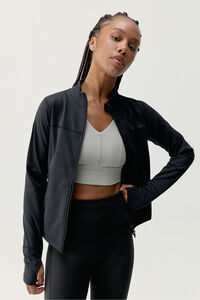 Born Living Yoga Thermo-Sportjacke Leya Black
