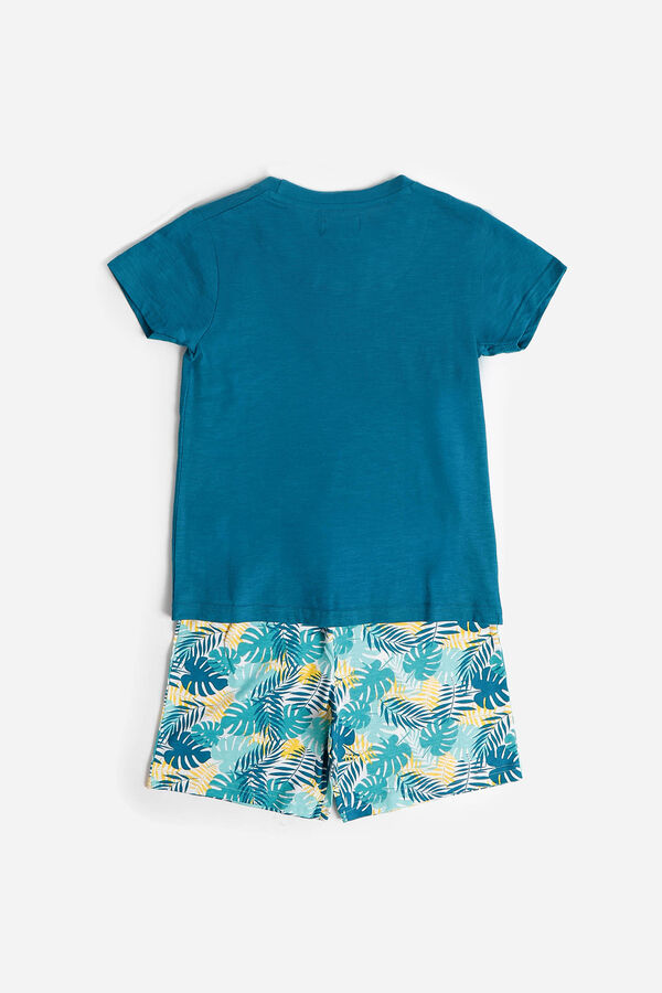 Mr. Wonderful Pijama corto pi&ntilde;a Mr Wonderful azul