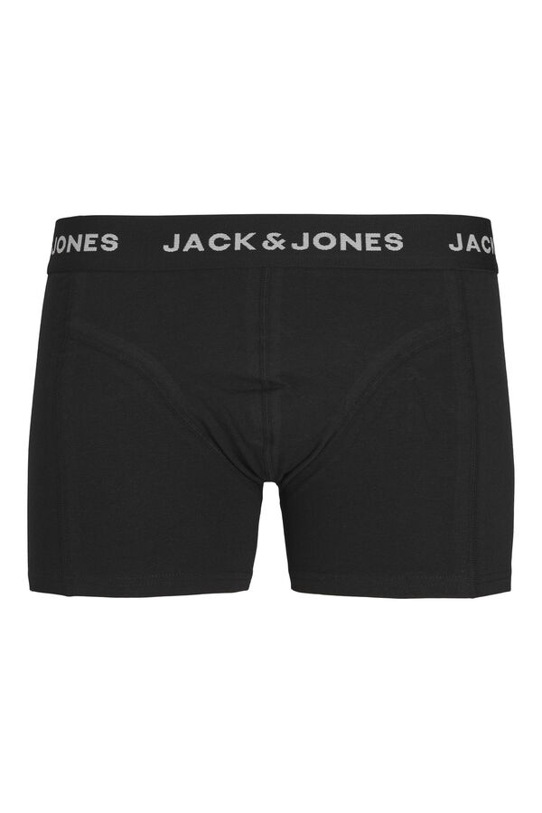 Jack & Jones Pack de 3 boxers combinados de algod&atilde;o azul