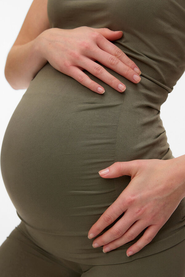 Mamalicious Tank top deportivo maternity verde