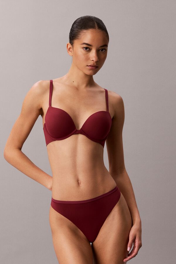 Calvin Klein Soutien push-up vermelho