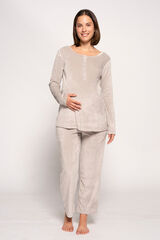 Womensecret Maternity velour pyjamas Grau