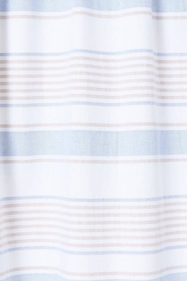 Womensecret Striped cotton sarong/towel bleu