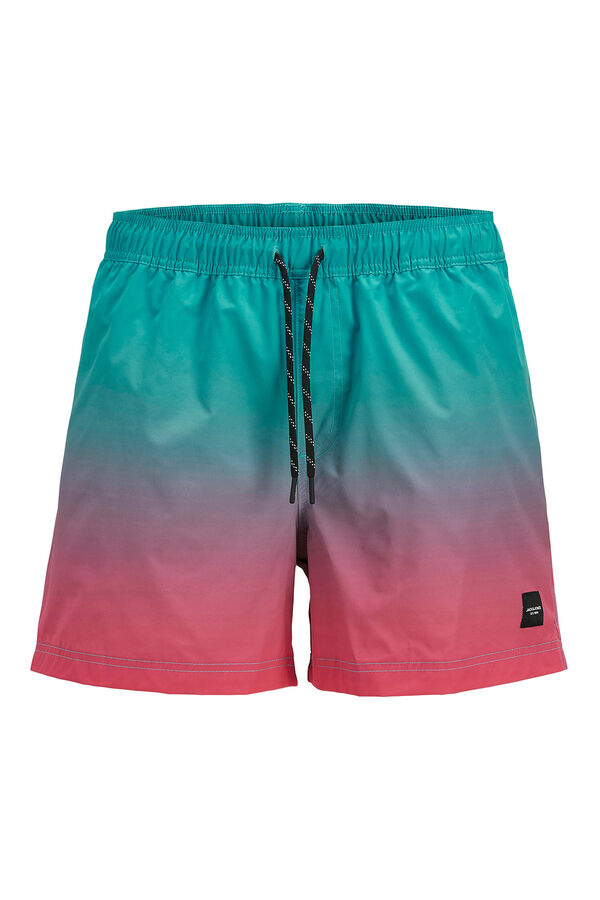 Jack & Jones Ba&ntilde;ador estampado azul