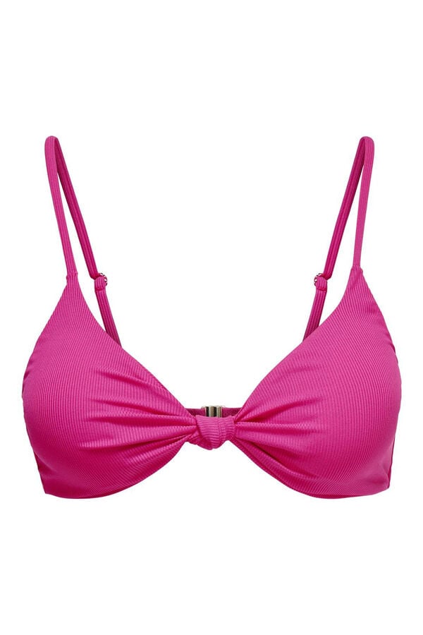 Womensecret Knot bikini top pink