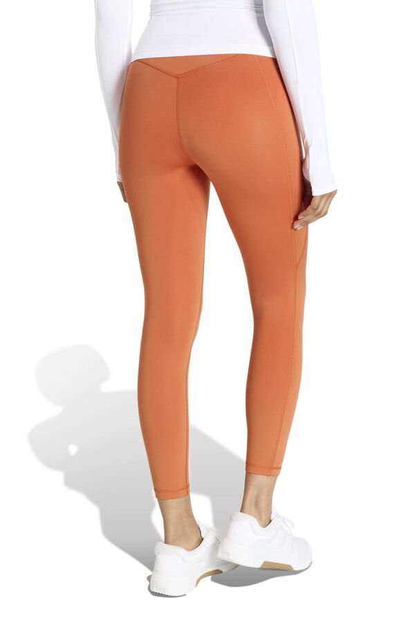 Adidas Mallas 7/8 deportivas Optime Essentials naranja