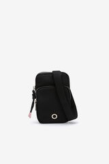 Vilanova Bolso para M&oacute;vil de Nylon Acolchado negro