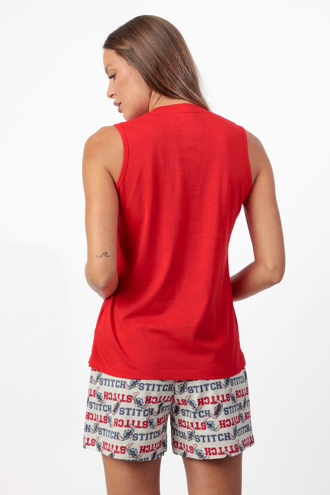 Admas Pijama corto sin mangas Stitch