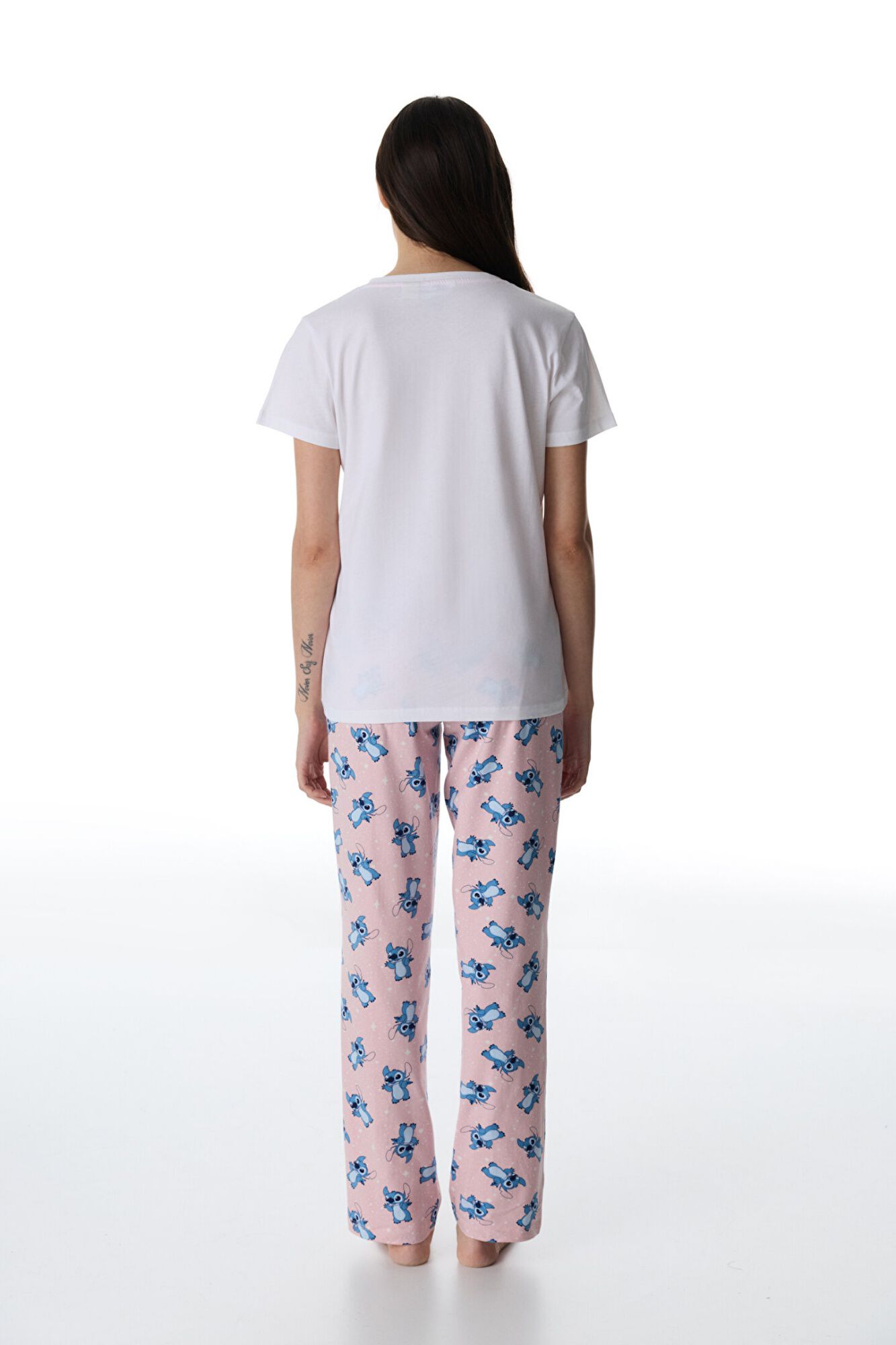 Penti Conjunto de pijama con pantalones Stitch Ohana con licencia