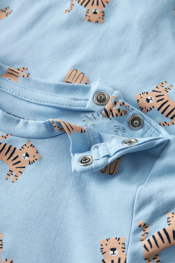 Name it Printed baby jumpsuit blue