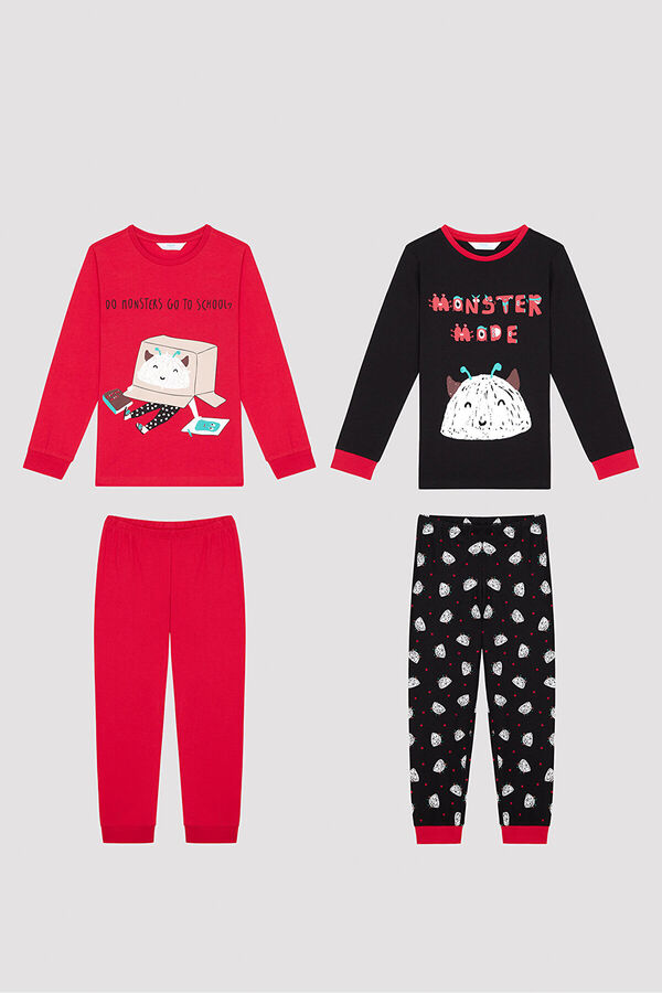 Penti Pack de dos pijamas para ni&ntilde;o estampado