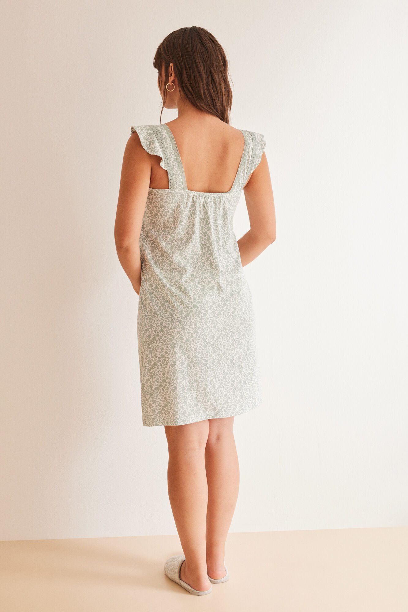 IYOU Baby Mädchen Kniestrümpfe - 4 Paar Bezaubernde Rüschensocken In Blumenoptik