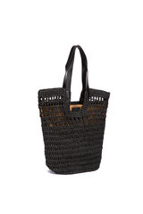 Abbacino  Capazo rafia negro negro