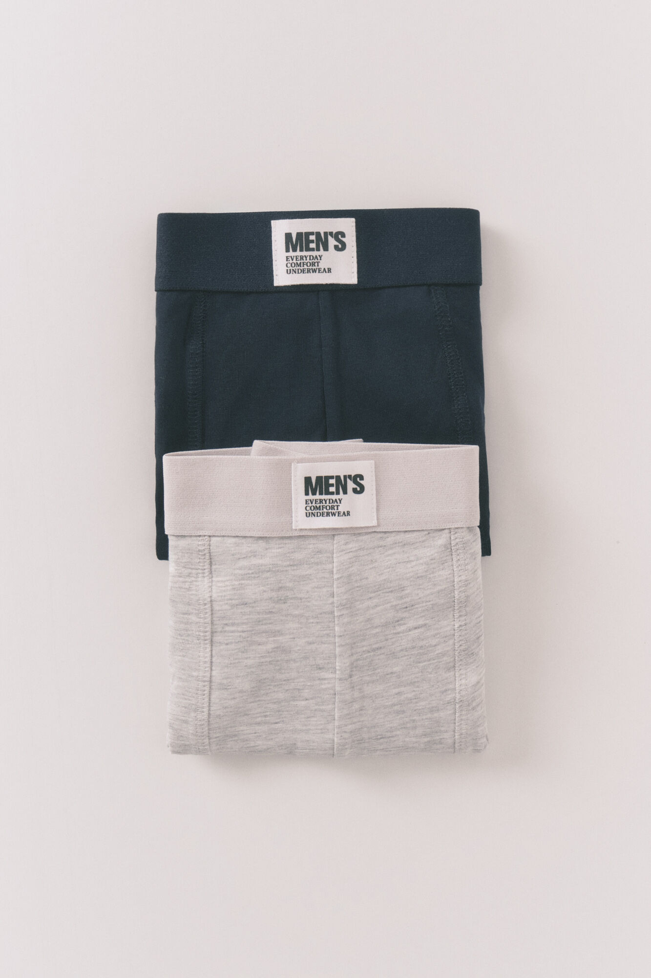 Women'secret Pack of 2 plain blue boxers