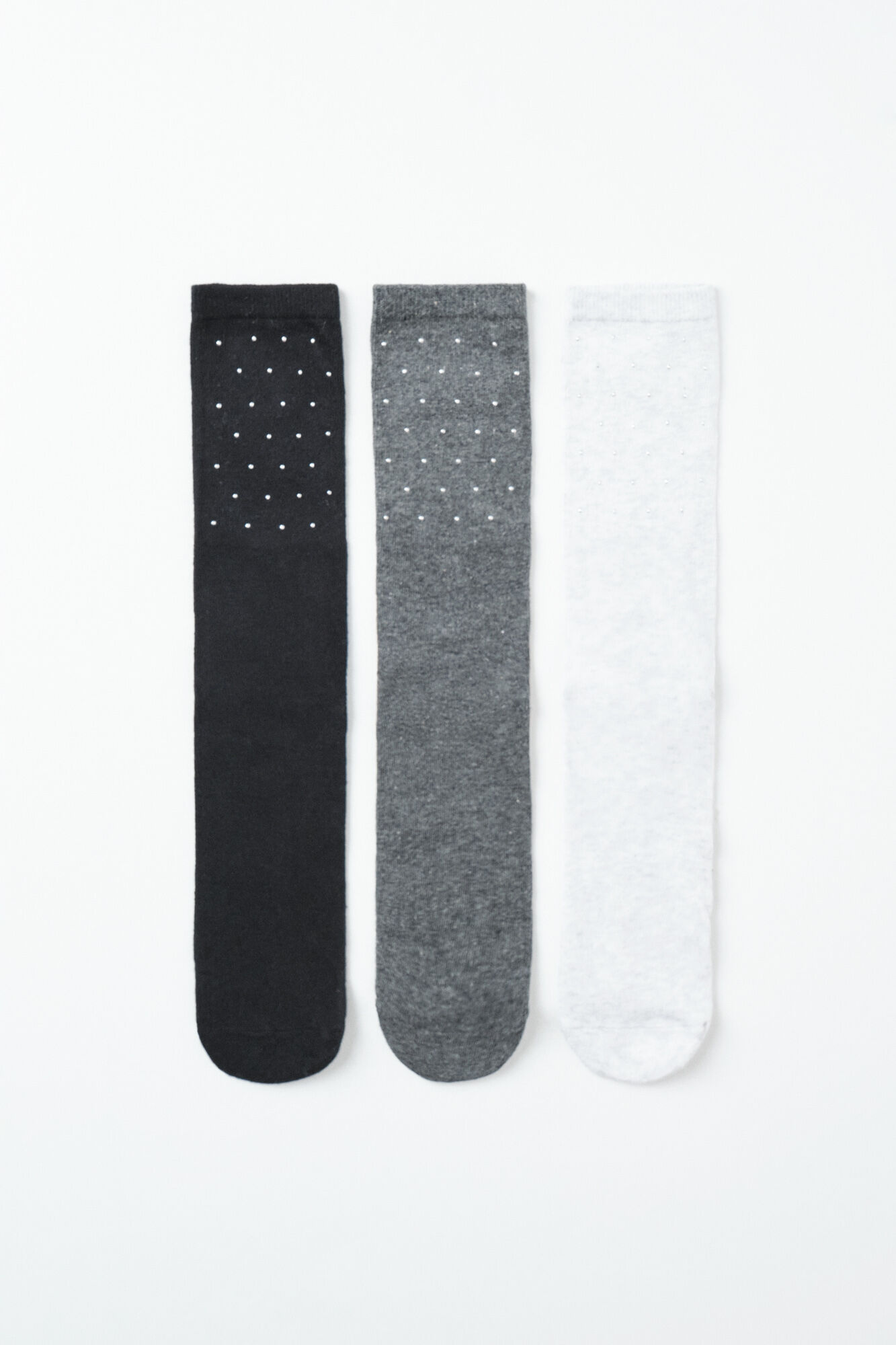 Women'secret Pack of 3 long studded socks