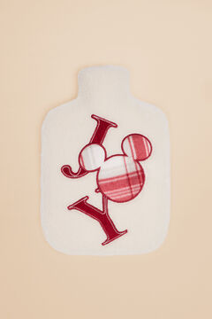 Womensecret Mickey Mouse fluffy hot water bottle beige