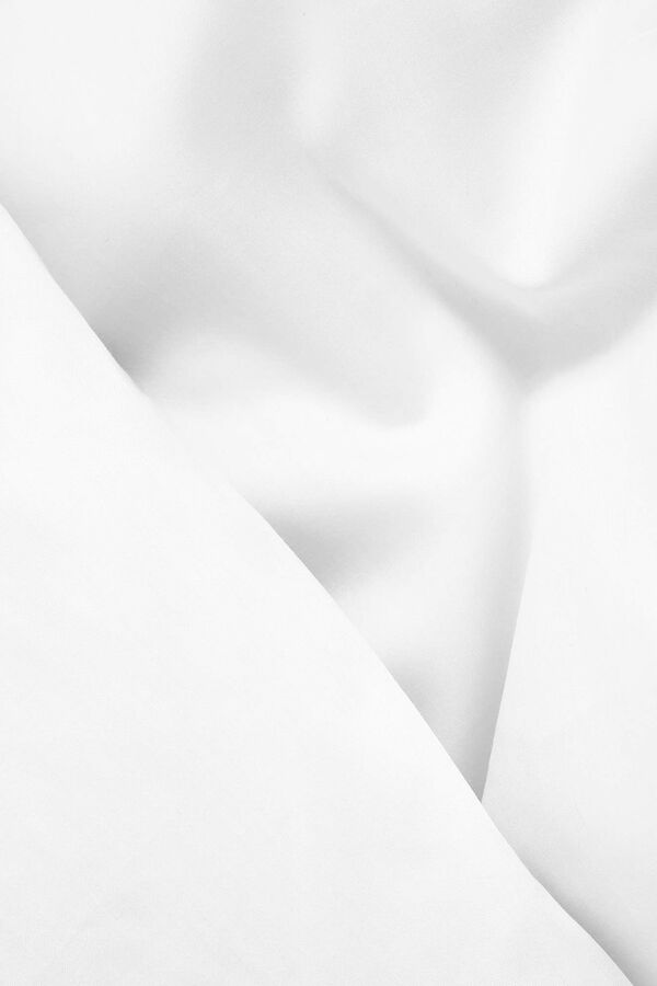 Womensecret Bettbezug Baumwollsatin. Bett 105-110 cm. Weiß